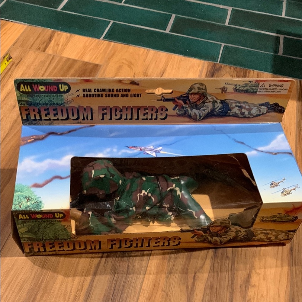 Walmart 12” army action figure, new but doesn’t work